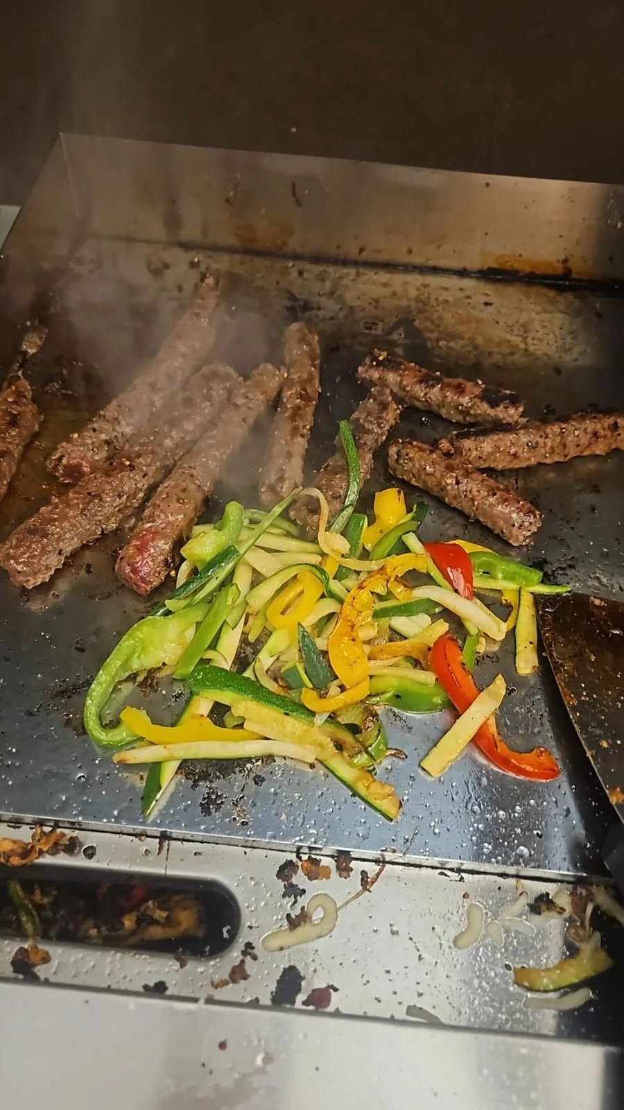 Grillen beim Catering